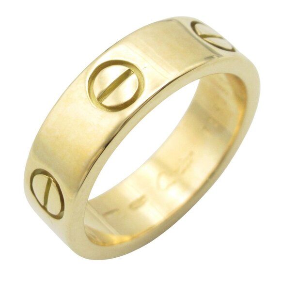 CARTIER 18k Yellow Gold Love Ring - Picture 1 of 8